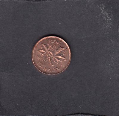 Beschrijving: 1 Cent ELIZABETH II  